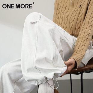 女白色裤 子冬季 加厚保暖登山裤 one 棉裤 裤 2025新款 more加绒工装