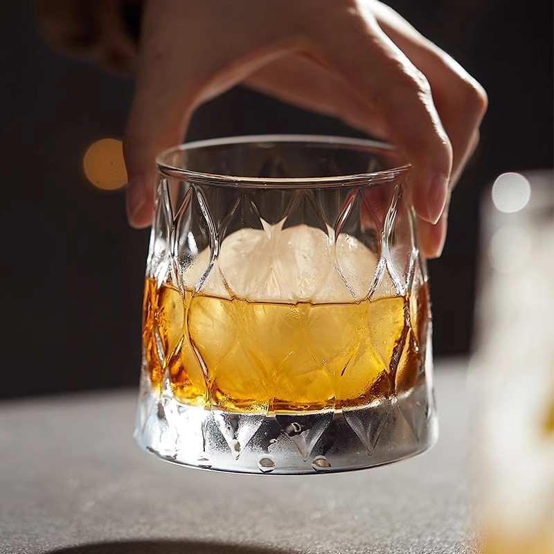 进口无铅玻璃威士忌酒杯水杯