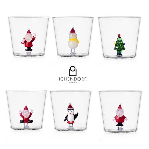 意大利ichendorf圣诞玻璃水杯