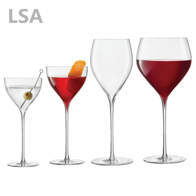 英国LSA进口超薄手工制红酒杯