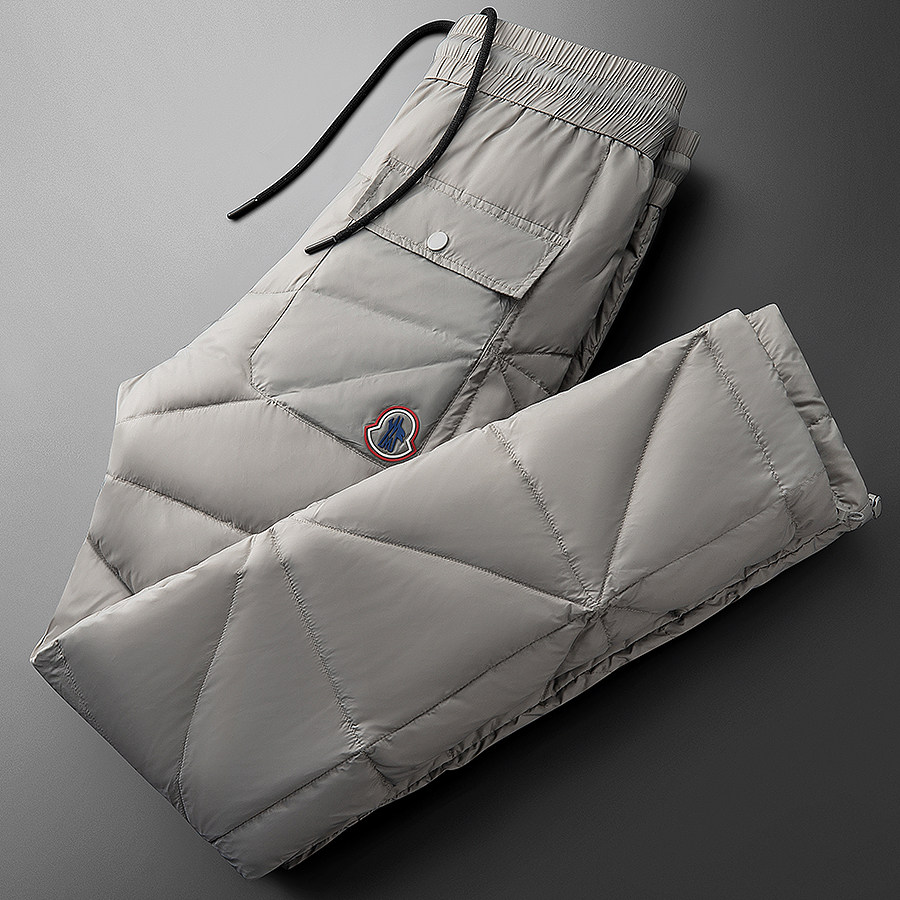 冬季轻盈加厚白鸭绒绗缝保暖裤 男士防水直筒休闲户外羽绒裤外穿,男装,羽绒裤,淘宝优惠券,粉丝福利购,淘宝优惠卷