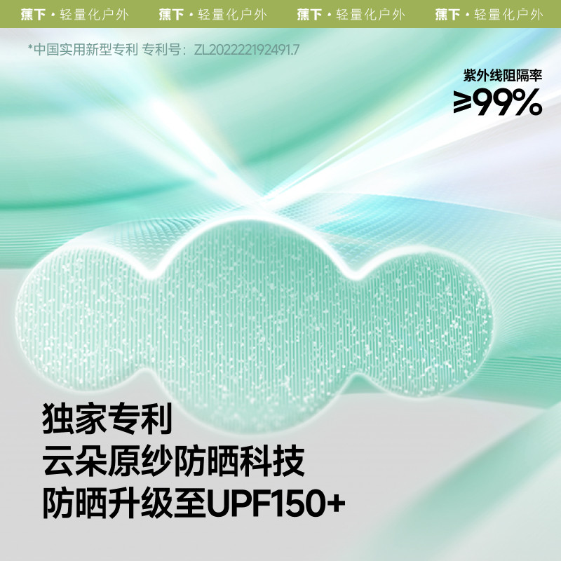 【好物体验】蕉下防晒口罩腮红护眼角3d立体开车女粉丝浮力勿拍