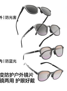 蕉下女士塑颜修容可折叠墨镜