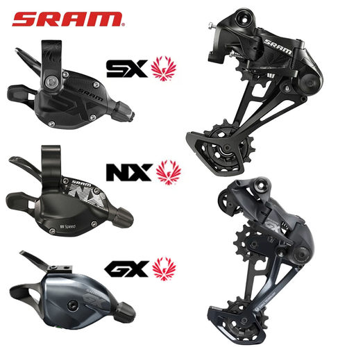 sram小套件分体后拨带锁变速器
