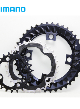 SHIMANO原装M6000 M7000牙盘 齿盘96BCD盘片10速40 30 22T修补件