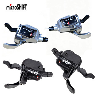 微转Microshift R8 R9 R10  8 9 10 11速大行折叠车平把公路指拨