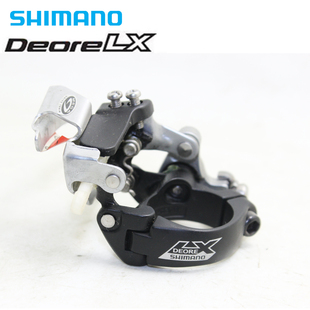 SHIMANO禧玛诺DEORE LX 前拨 FD-570 567前拨链器8 9速 复古钢架