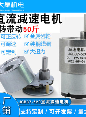 直流减速电机大扭力小型