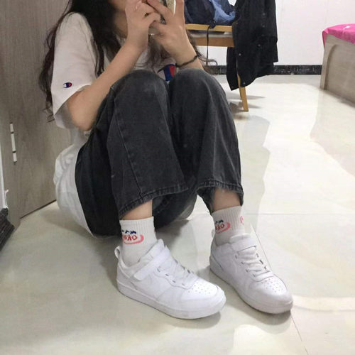 小白鞋Nike男女运动休闲鞋春秋款