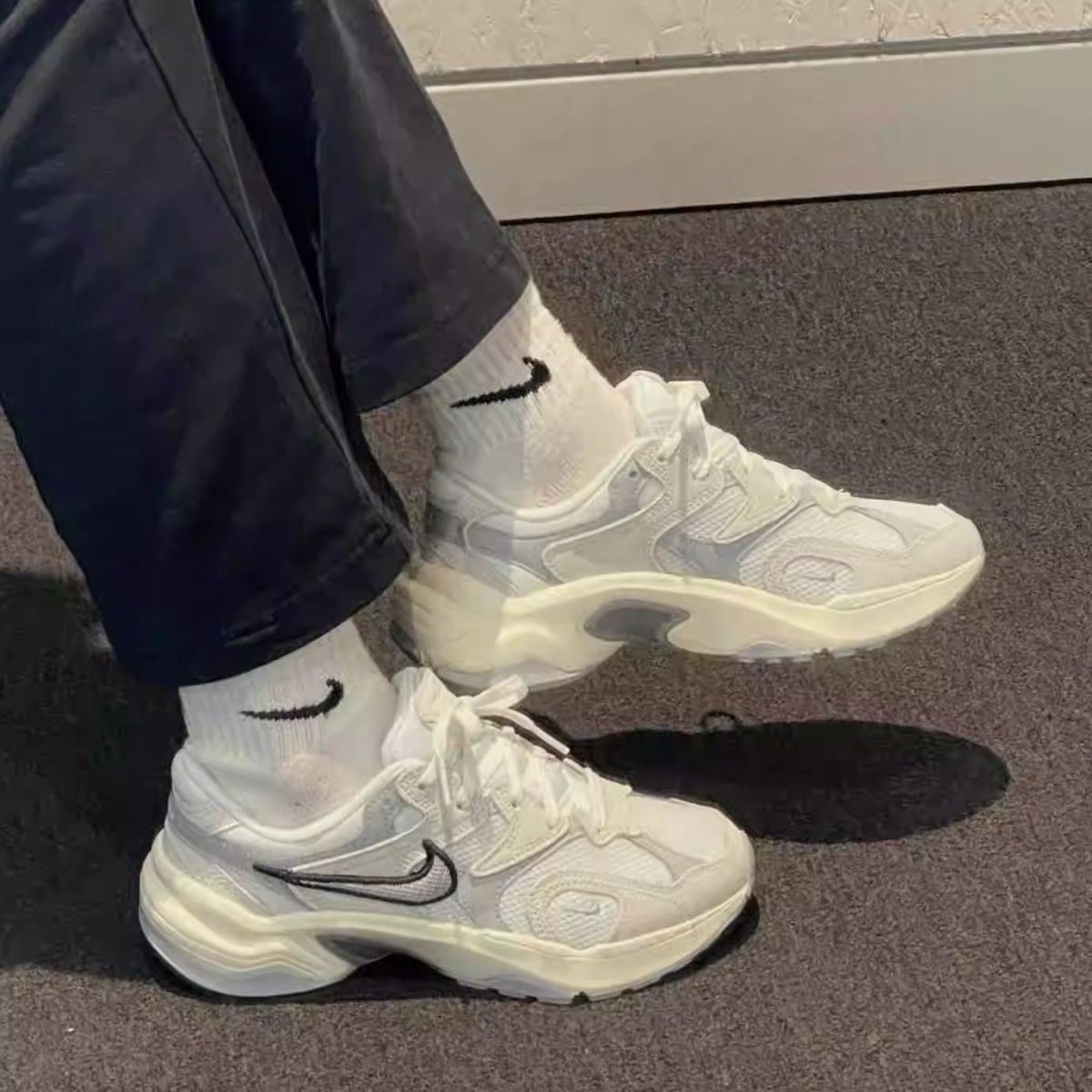 耐克/Nike AL8 女新款厚底百搭复古老爹透气运动休闲鞋FJ3794-103