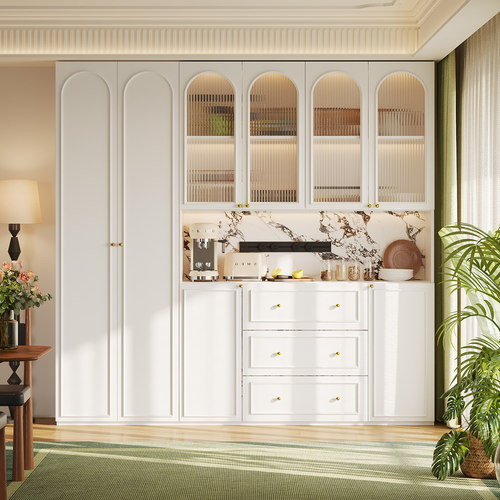 圣博恩定制实木法式餐边柜