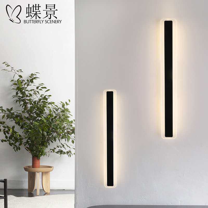 长条壁灯led超亮条形卧室过道北欧风格简约创意楼梯墙壁灯电视墙|msdalam kategori keluarga memasang ibu, Lampu &amp; Lighting Fixtures, lampu dinding - dari Buy2taobao.com untuk memberikan perkhidmatan ejen Taobao profesional membeli