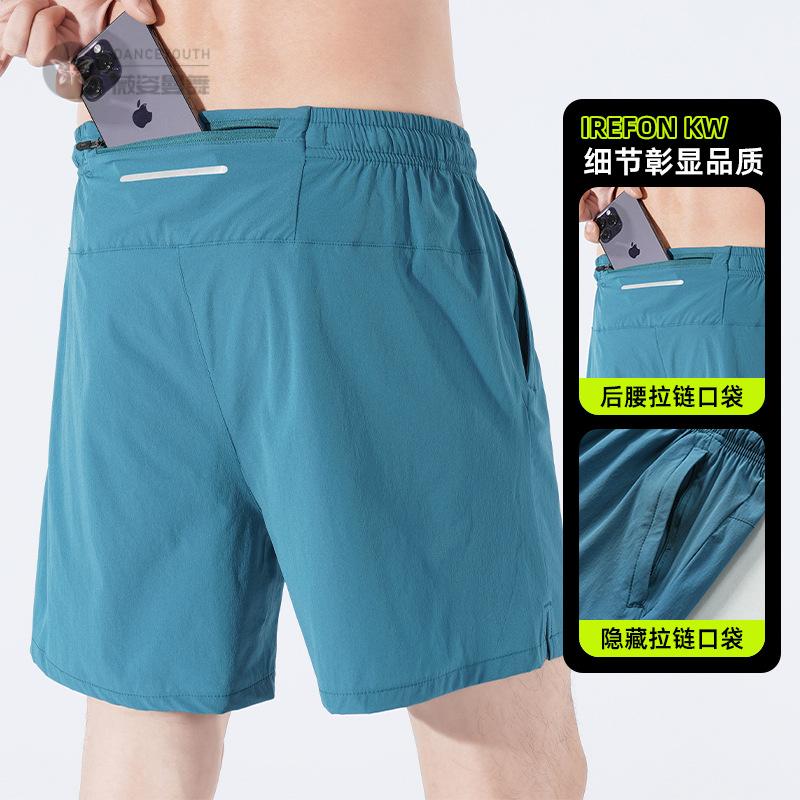 运动短裤男夏宽松透气速干跑步