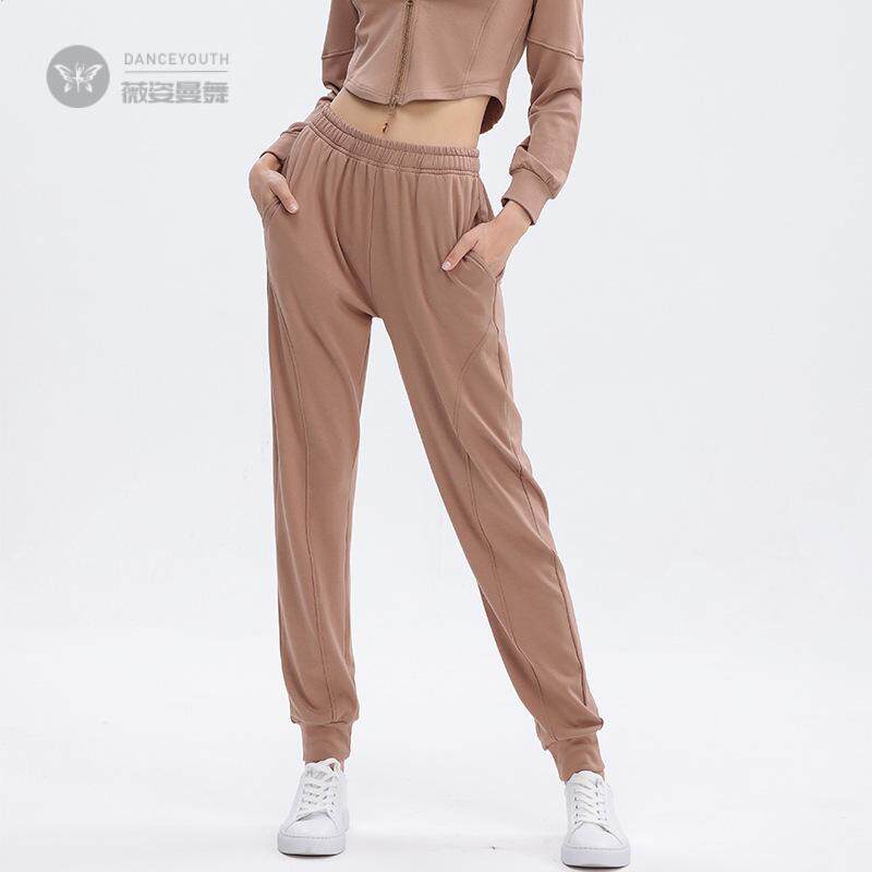 新款宽松健身运动休闲卫裤女瑜伽