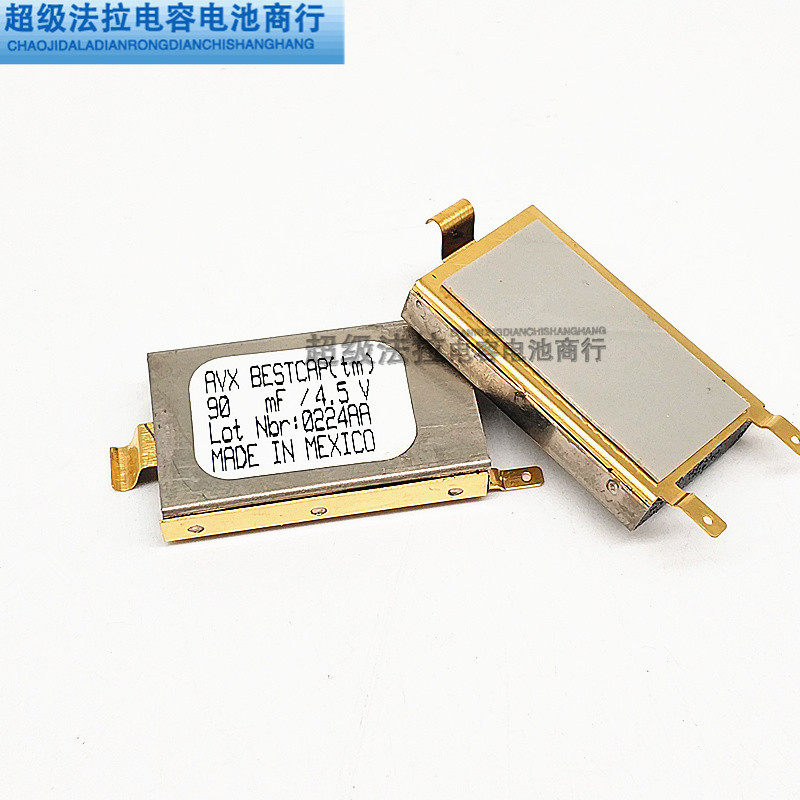 原装进口：AVX 4.5V90MF 专用无线移动设备镀金脚 BZ014A903PSB60