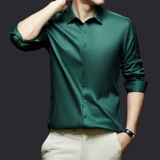 Лонгслив, рубашка для отдыха, элитный пиджак классического кроя, осенний, в корейском стиле