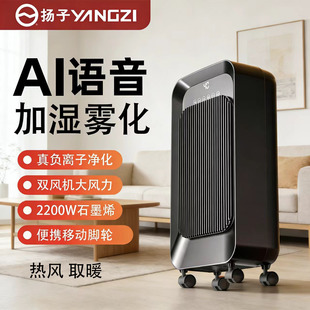 扬子电吹热风电暖气洗澡间暖风机婴儿换尿不湿冬天房间加热神器