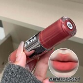 黄皮推荐 丝绒双头唇釉雾面哑光双重妆效裸色系镜面嘟嘟唇学生党