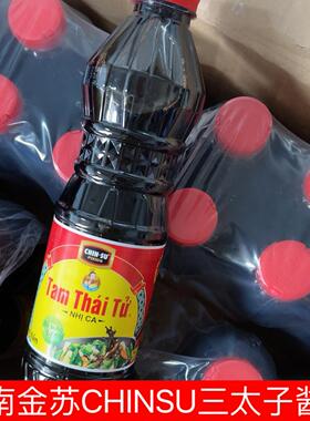越南金苏CHINSU三太子酱油黄豆酱油500mlNuoc tuong tam thai tu