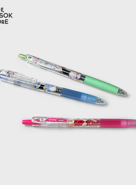 纵向书写 TVS¨ PILOT Juice百乐果汁笔限量 按动式速干中性笔