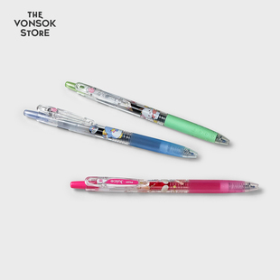 纵向书写 TVS¨ PILOT Juice百乐果汁笔限量 按动式速干中性笔