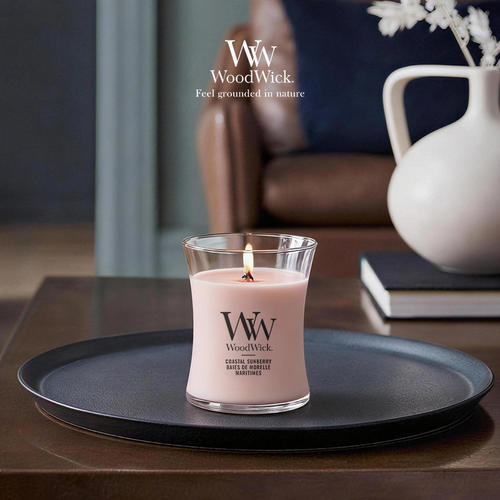 纵向书写 TVS¨ WOODWICK 温柔留香治愈小情绪 小众香薰 小瓶85g