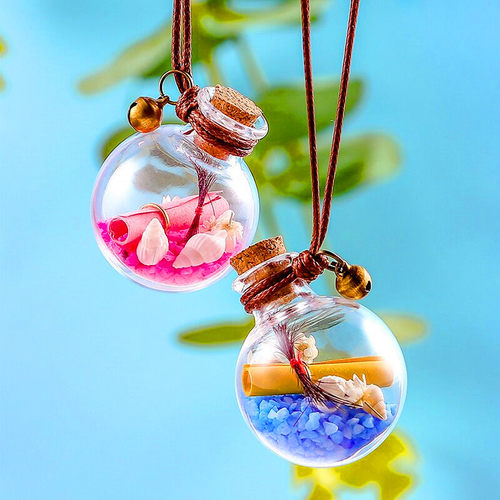 胎毛保存球形香水瓶挂件