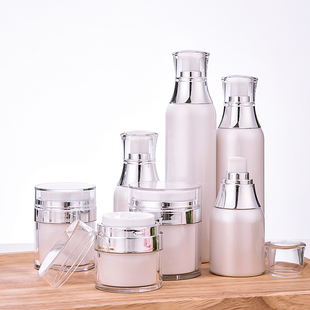 高档亚克力真空乳液瓶膏霜盒眼霜面霜瓶粉底液BB霜避光分装瓶空瓶