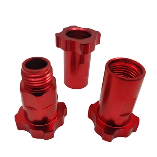 喷漆枪油漆免洗杯转接头 外牙M14X1.0细牙 铝质电泳M16X1.5内螺纹
