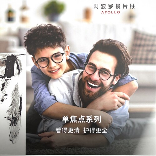 香港阿波罗镜片星蓝钻朗膜