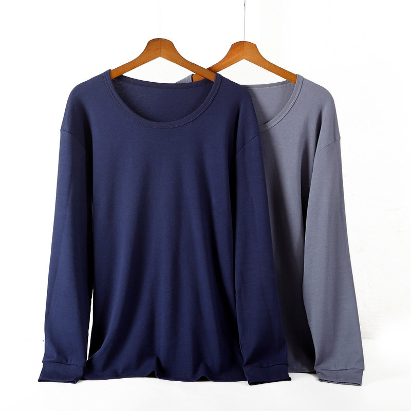 加肥薄款秋衣秋裤套装男士纯棉300斤胖子大号加大码保暖内衣肥佬