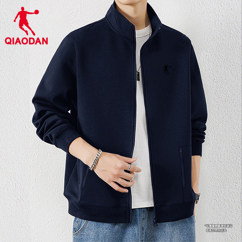 乔丹针织外套男宽松夹克运动上衣