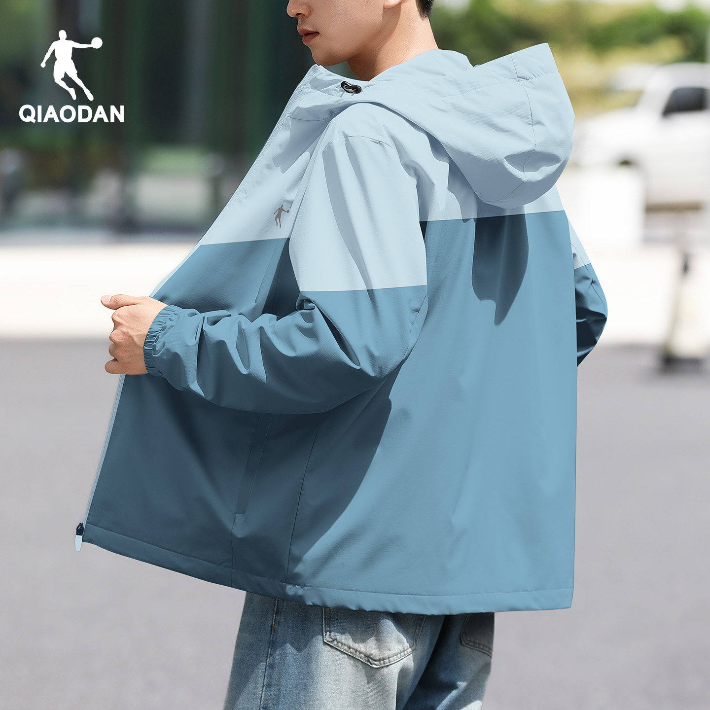 乔丹运动风衣男士2025冬季新款连帽梭织薄款外套户外徒步冲锋衣男,运动服/休闲服装,运动风衣,淘宝优惠券,粉丝福利购,淘宝优惠卷