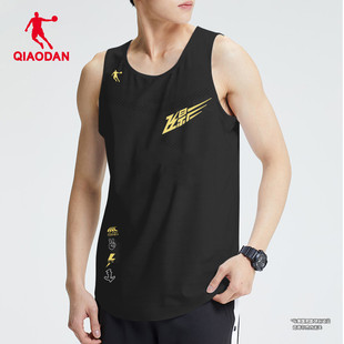 速干专业无袖 乔丹运动无痕背心男夏季 竞速马拉松跑步t恤 飞影PB