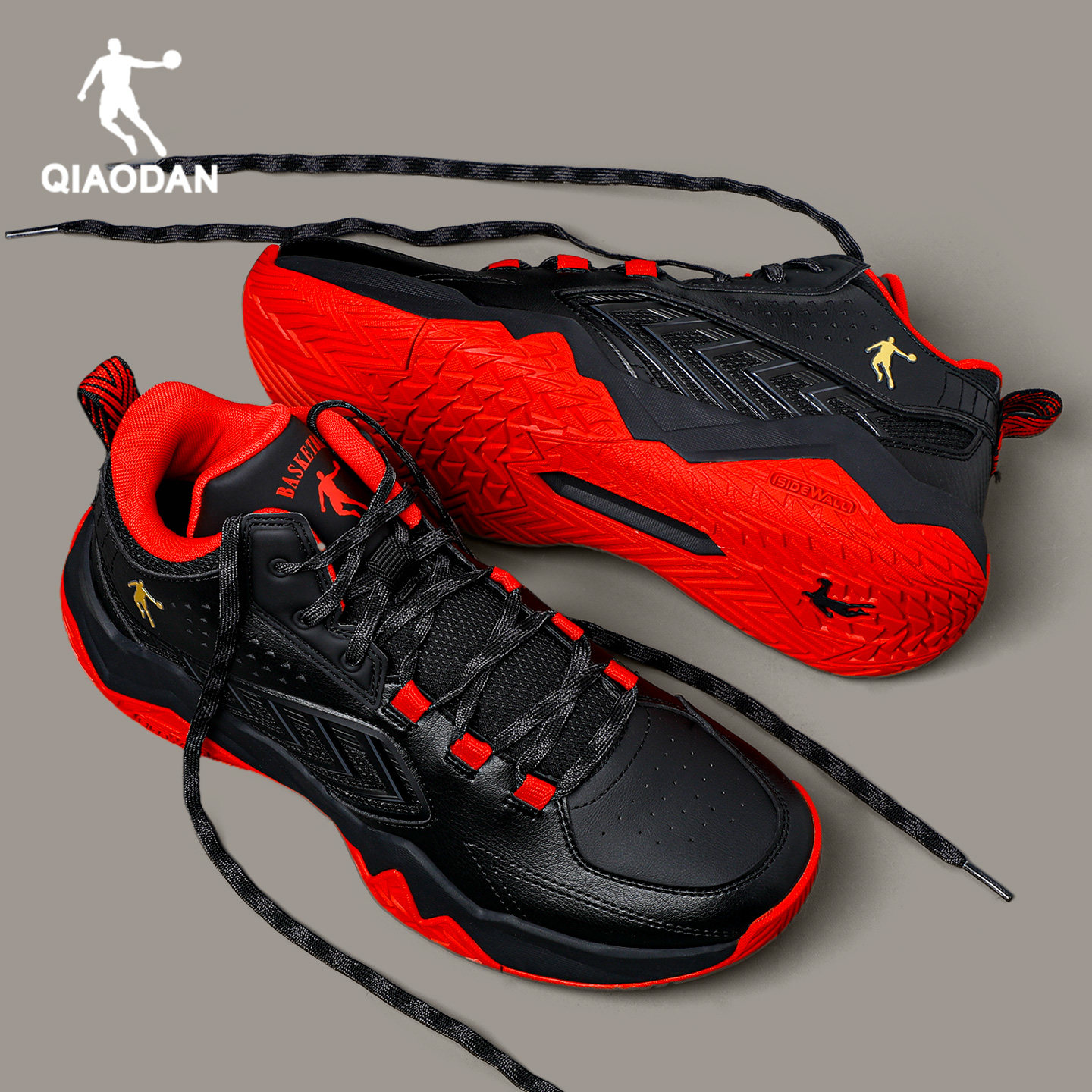 乔丹实战篮球鞋男鞋2026新款冬季青少年比赛专业减震高帮耐磨球鞋