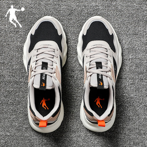 乔丹男鞋运动鞋夏季新款轻便软底老爹鞋官方正品网面透气跑步鞋子