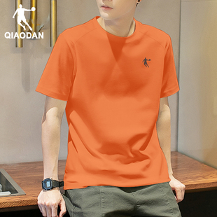 乔丹速干短袖T恤男装夏季冰丝透气速干衣健身体恤户外跑步服半袖