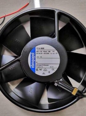 全新原装 7114N/19 7114NU/2H/NHR/NHU ABB变频器专用散热风扇24V