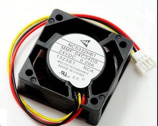 三菱驱动器风扇NC5332H61/2H71 MMF-04C24DS-RCA/MCA DC24V 0.09A