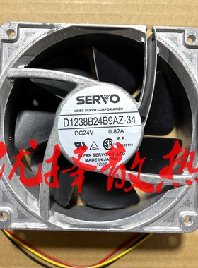 伺服SERVO 24V变频器风扇D1238B24B8/B7AZ-34/00 D1238B24B9CZ-44