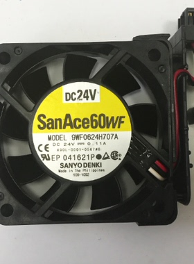 全新A90L-0001-0567#B/A 9WF0624H707A/H706A 24V FANUC风扇0.11A