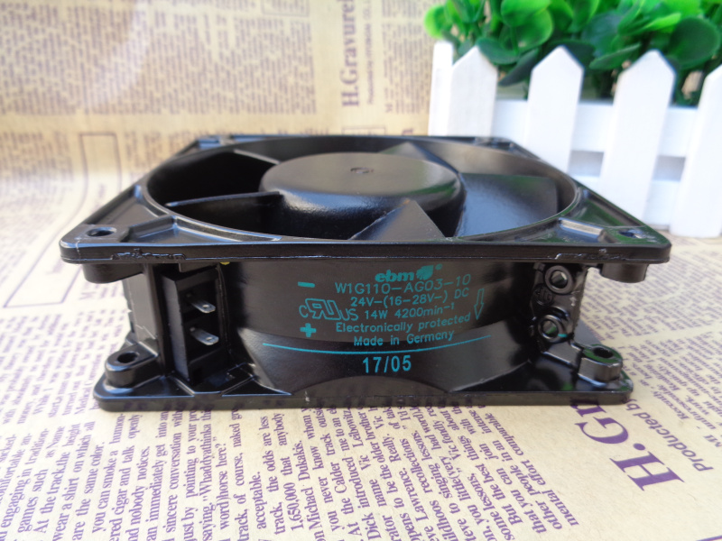 德国ebm12038全金属耐高温风扇