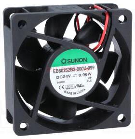建准EB60252B3/2S1-000U/000C-999 DC24V 1.80W变频器散热风扇6cm