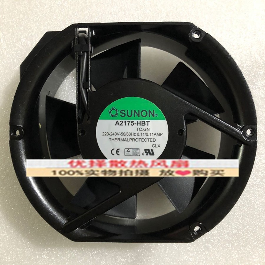 1pcs SUNON A2175-HBL T.GN 220V 17251 Cabinet Axial Fan 1pcs SUNON A2175-HBL T.GN 220V 17251 Cabinet Axial Fan