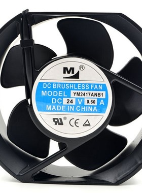 全新 YM2417ANB1/PMB1 17251 24V 0.60A通信网络设备机柜散热风扇