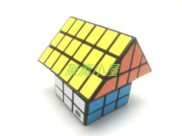 Calvin puzzle卡尔文CrazyBad446不等阶移棱减压成人益智玩具魔方