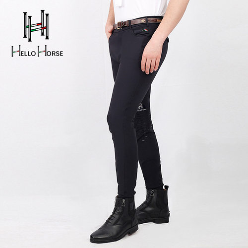 顺丰包邮Hello Horse马术马裤马术裤男女修身弹力骑马裤韩马术服