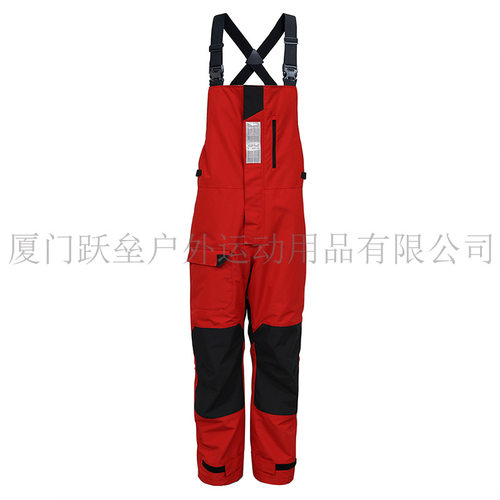 厂家供应  航海背带裤男女同款防寒防水户外保暖连体滑雪裤滑雪服