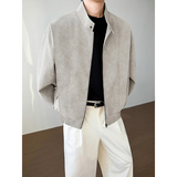 模特图~2026春季薄款扎染软皮红内里夹克外套YJ6015/P108，男装夹克，电商B331