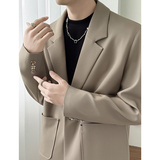 模特图~六色~春季休闲西装外套K8800/P78，男装西服套装，电商B331